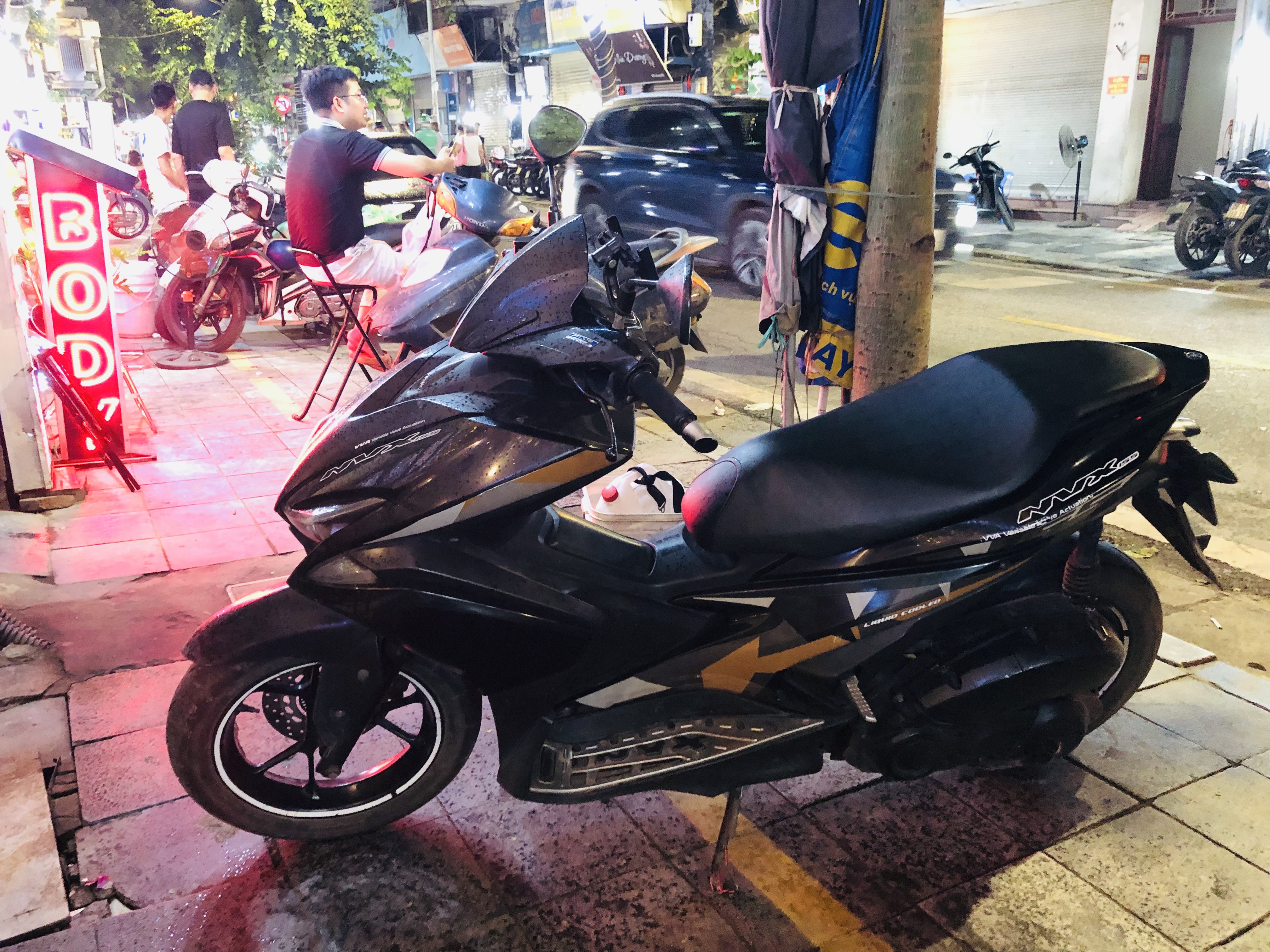 Motocicleta prestada